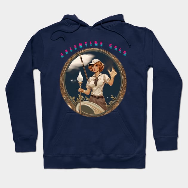 Galentines gal golfer Hoodie by sailorsam1805